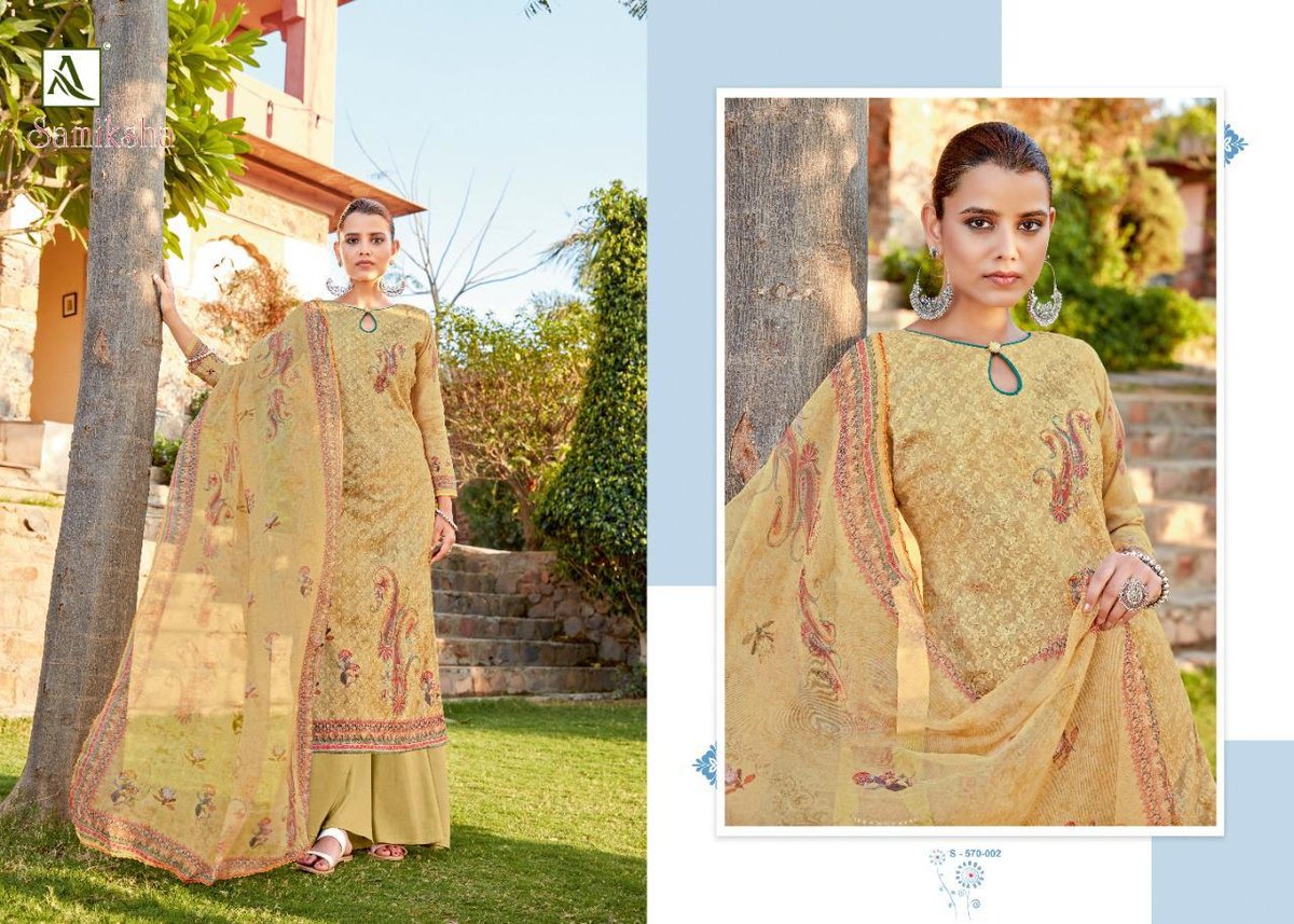 Alok Suits Samiksha 570-001 to 570-008 Series 2