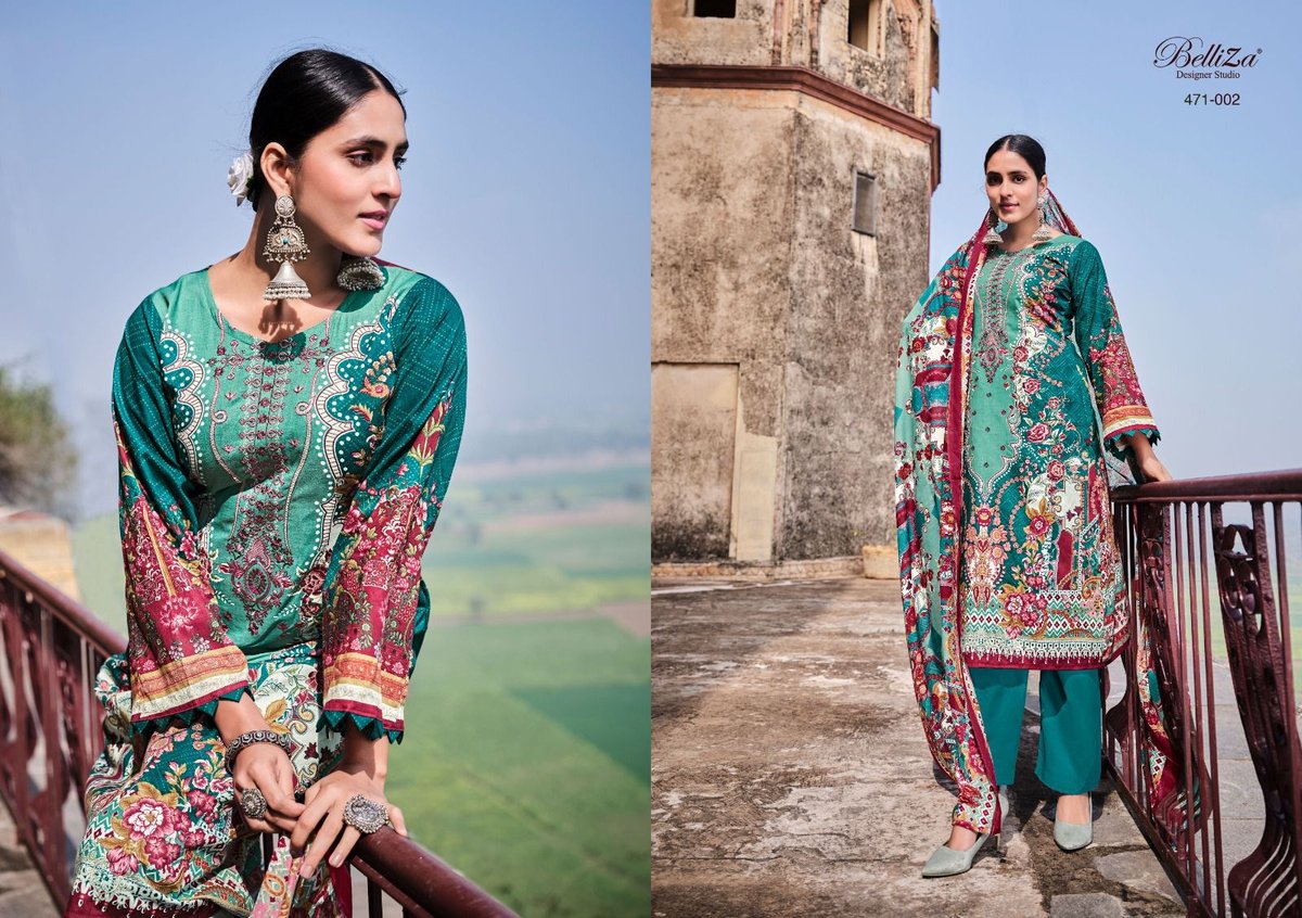 Belliza Designer Naira 471-001 to 471-010 Series 2