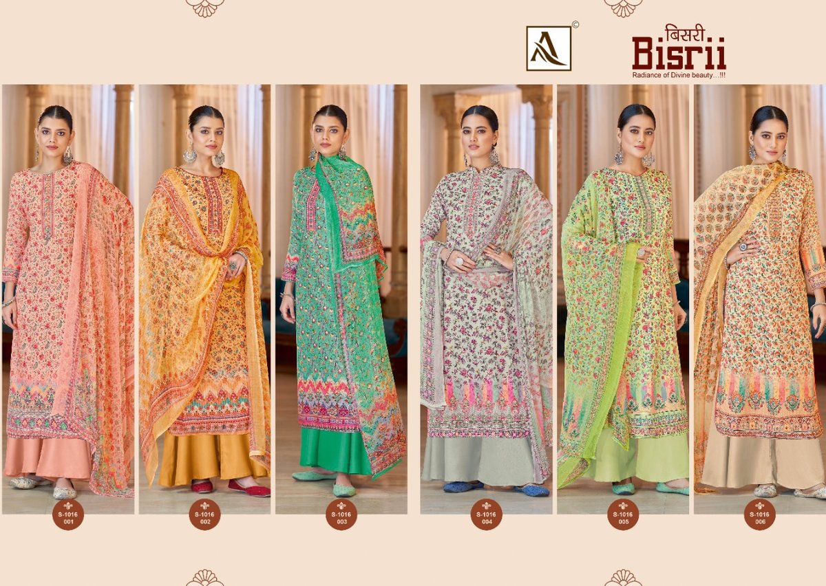 Alok Suit Bisrii 1016-001 to 1016-006 Series 7