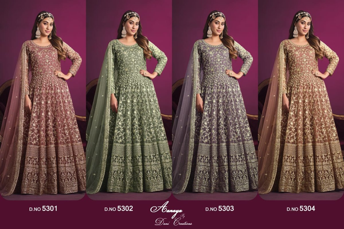 Dani Creation Aanaya Vol-153 5301-5304 Series 5