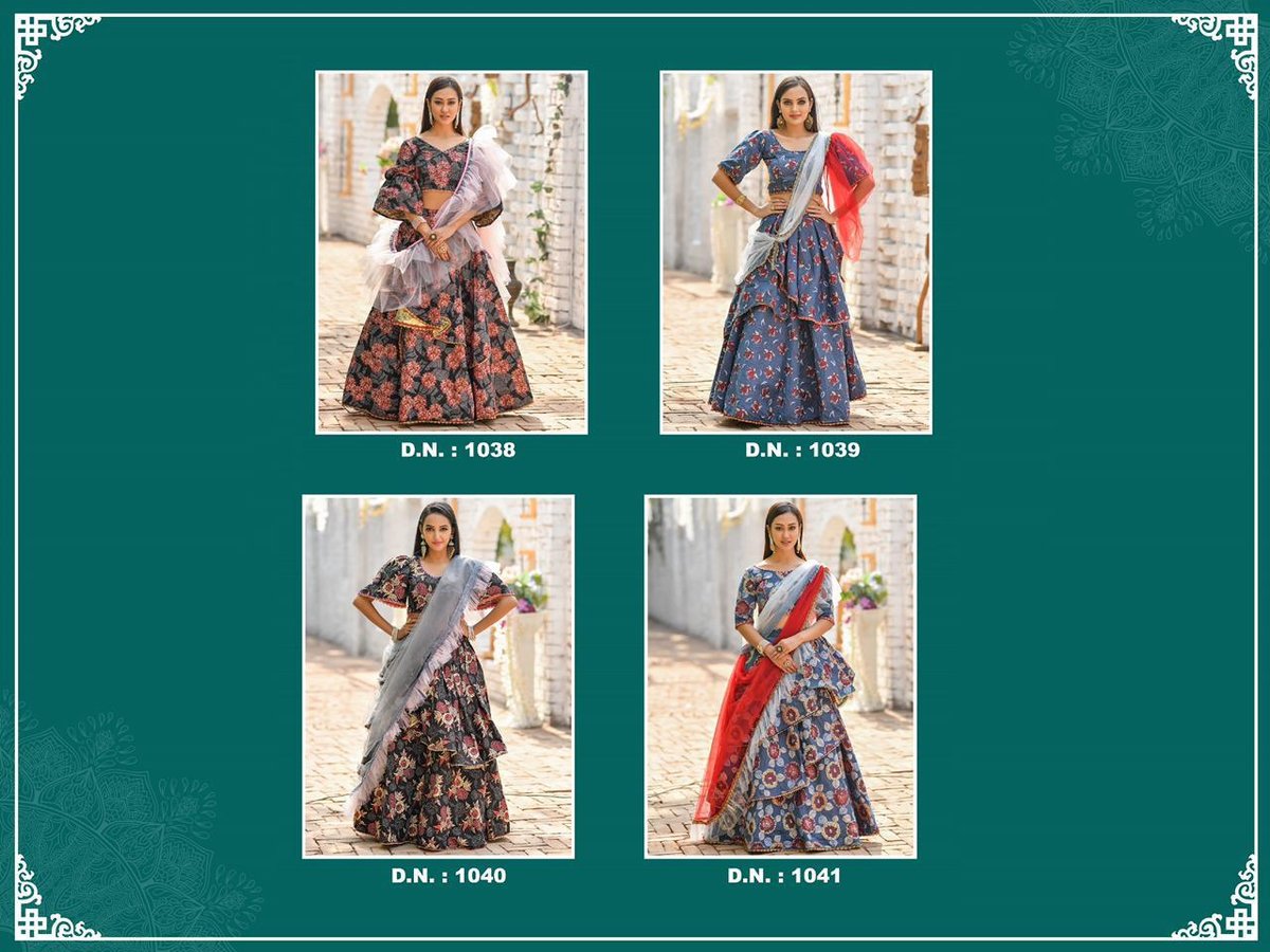 AF Peafowl Bridal Collection Vol-67 1038-1041 Series 5