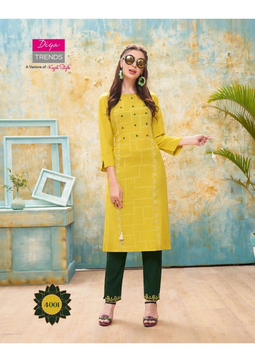 Diya Trendz Forever Vol-4 4001-4012 Series 1