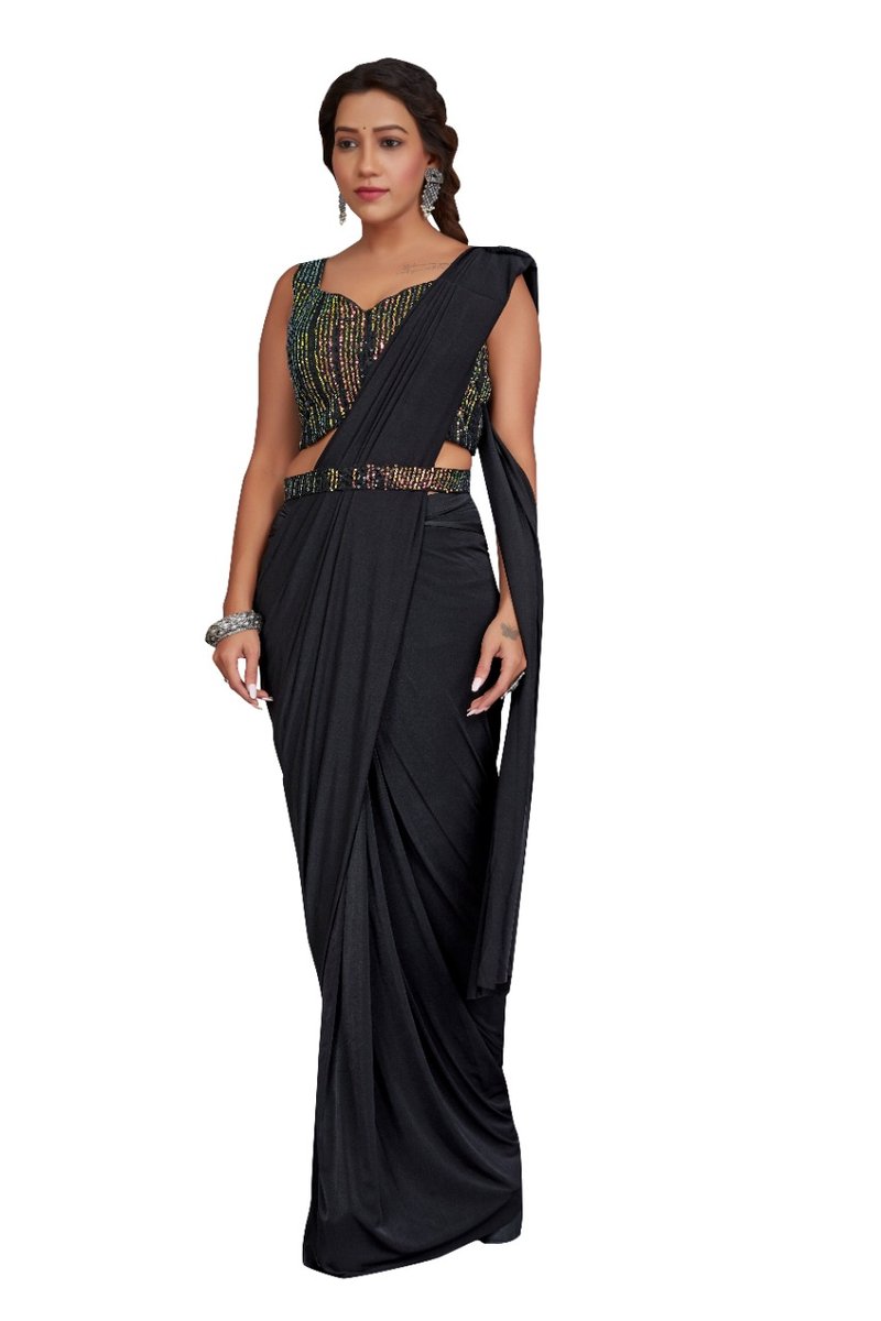 Aamoha Trendz Ready To Wear Designer Saree 101887 Colors 2