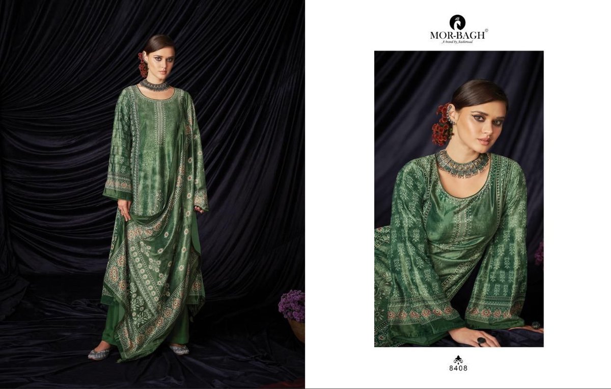 Aashirwad Creation Mor Bagh Senorita 8404-8411 Series 5