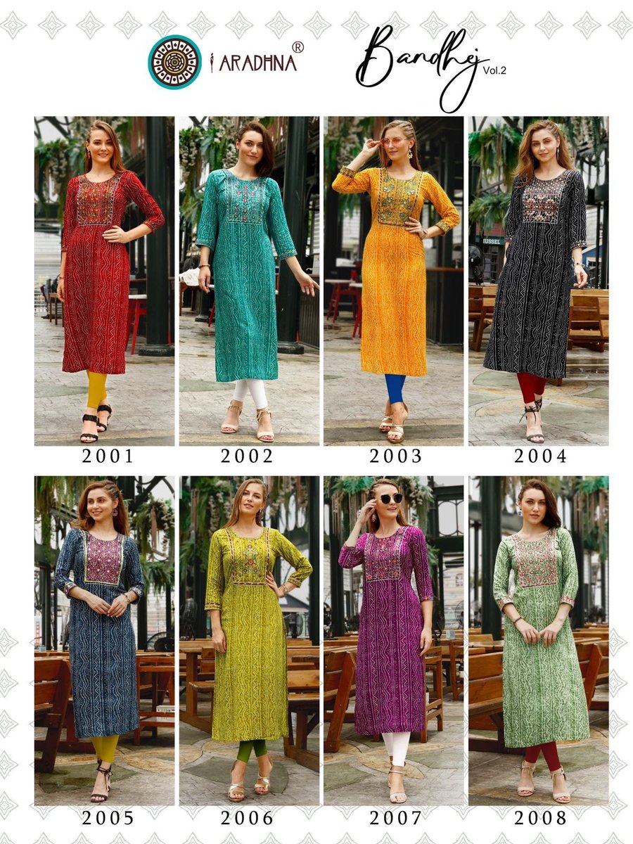 Aradhna Fashion Bandhej Vol-2 2001-2008 Series 9