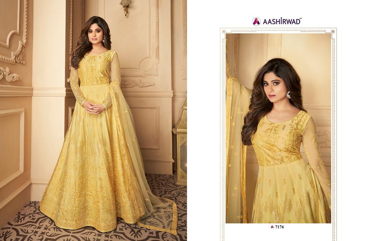 Aashirwad Creation Peacock 7172-7177 Series 5