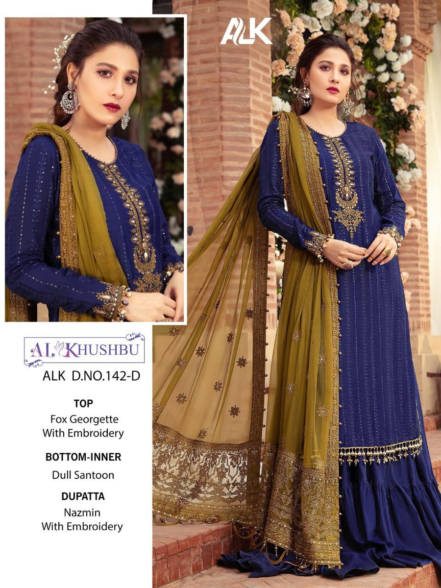 AL Khushbu Maria B Hit Design 142 Colors 1