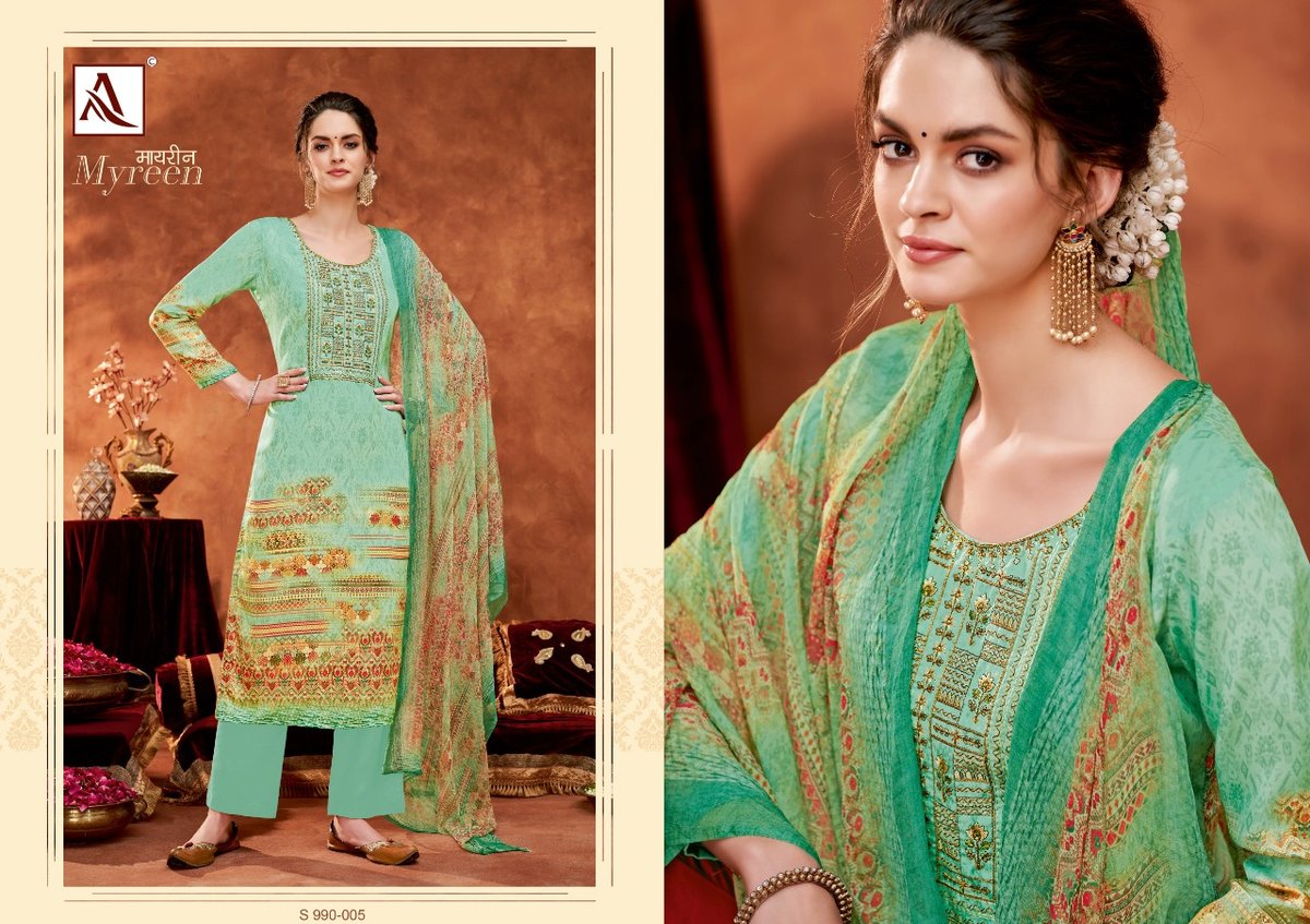 Alok Suit Myreen 990-001 to 990-006 Series 5