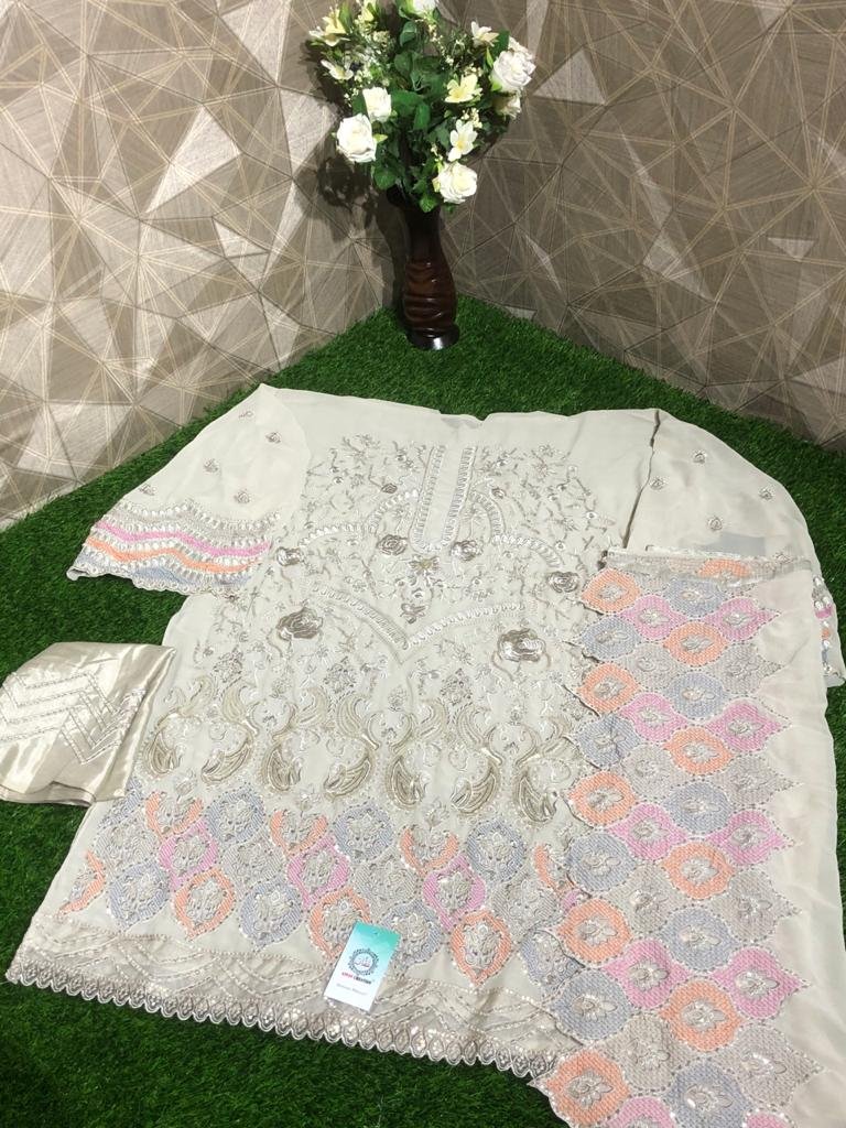 Affan Creation 108 Pakistani Style Suit 3