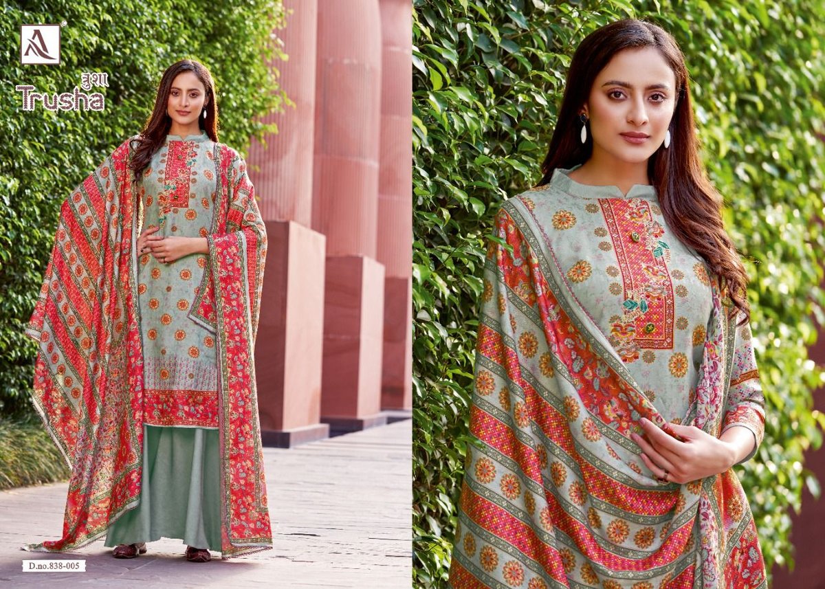 Alok Suits Trusha 838-001 To 838-010 Series 5