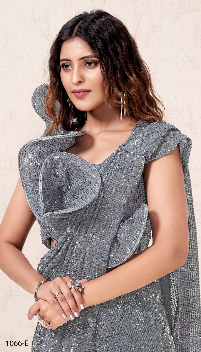 Aamoha Trendz Ready To Wear Designer Saree 1066 Colors 6