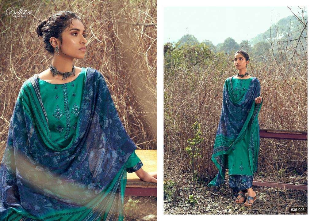 Belliza Designer Nazar-E-Patiyala 536-001-536-010 Series. 3
