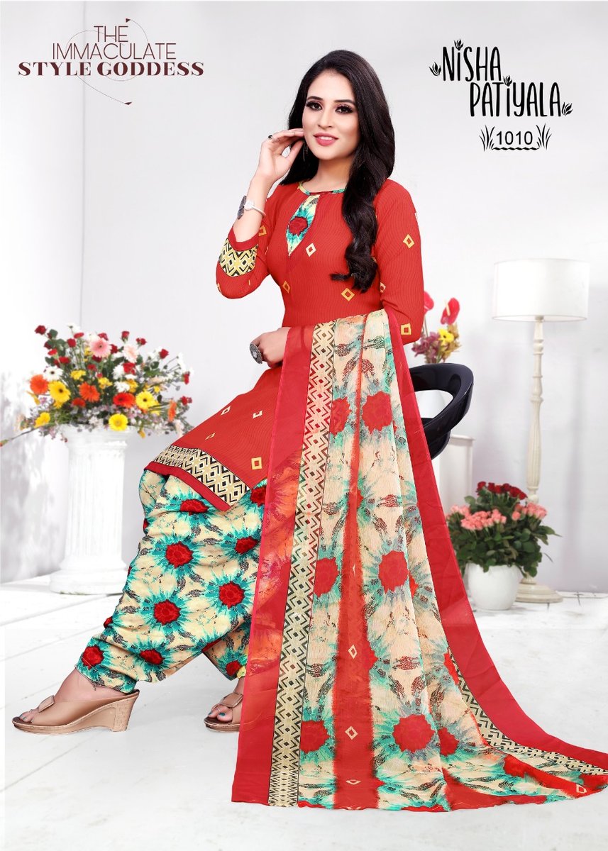 Dhanlaxmi Fashion Nisha Patiyala Vol-1 1001-1012 Series 10
