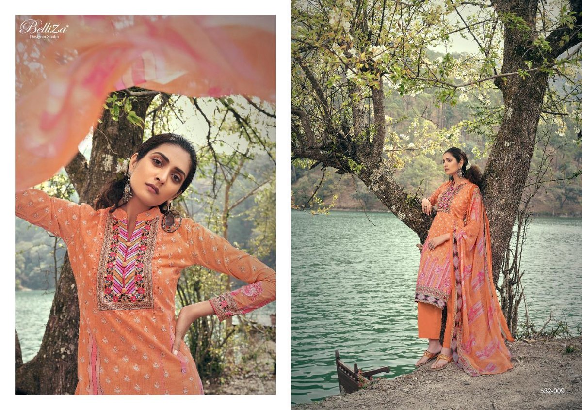 Belliza Designer Festive Fusion 532-001 to 532-010 Series 9
