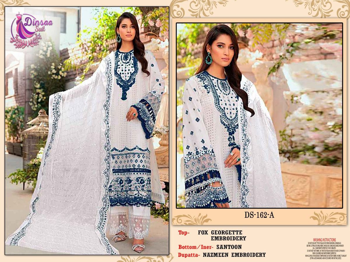 Dinsaa Suit Ruhi DS-162 Colors 1