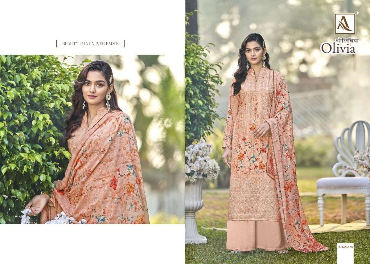 Alok Suit Olivia 945-001 to 945-008 Series 5
