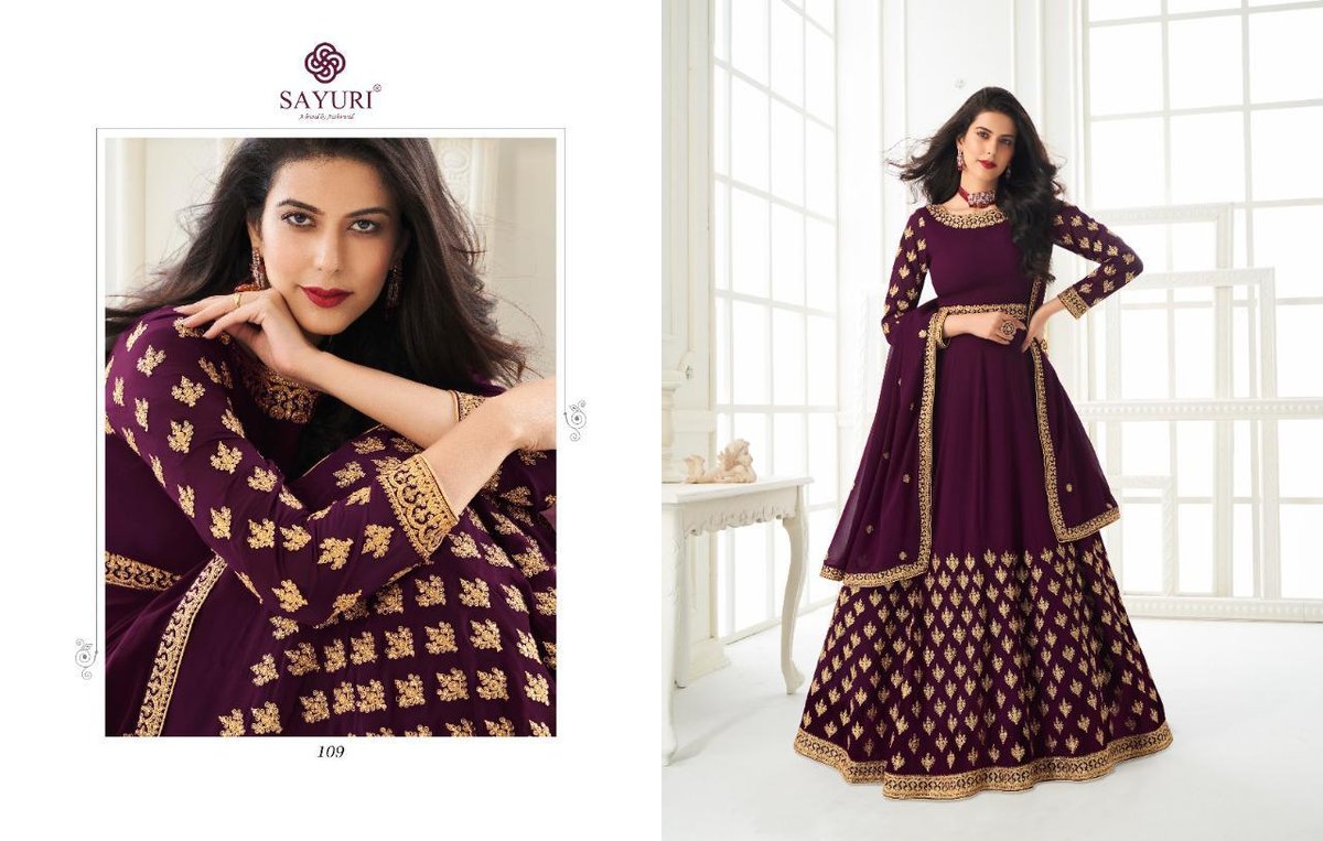 Aashirwad Creation Sayuri Kesha 109-112 Series 1