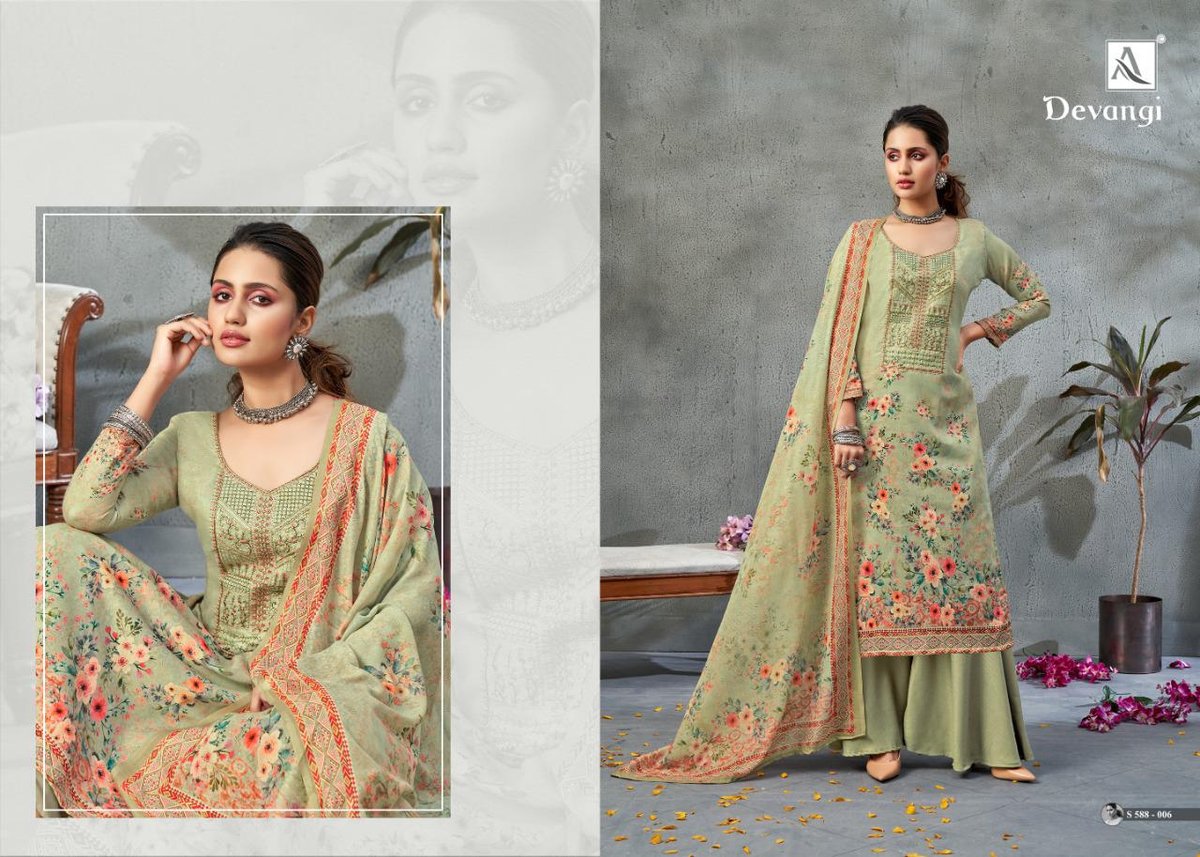 Alok Suits Devangi 588-001 to 588-010 Series 6