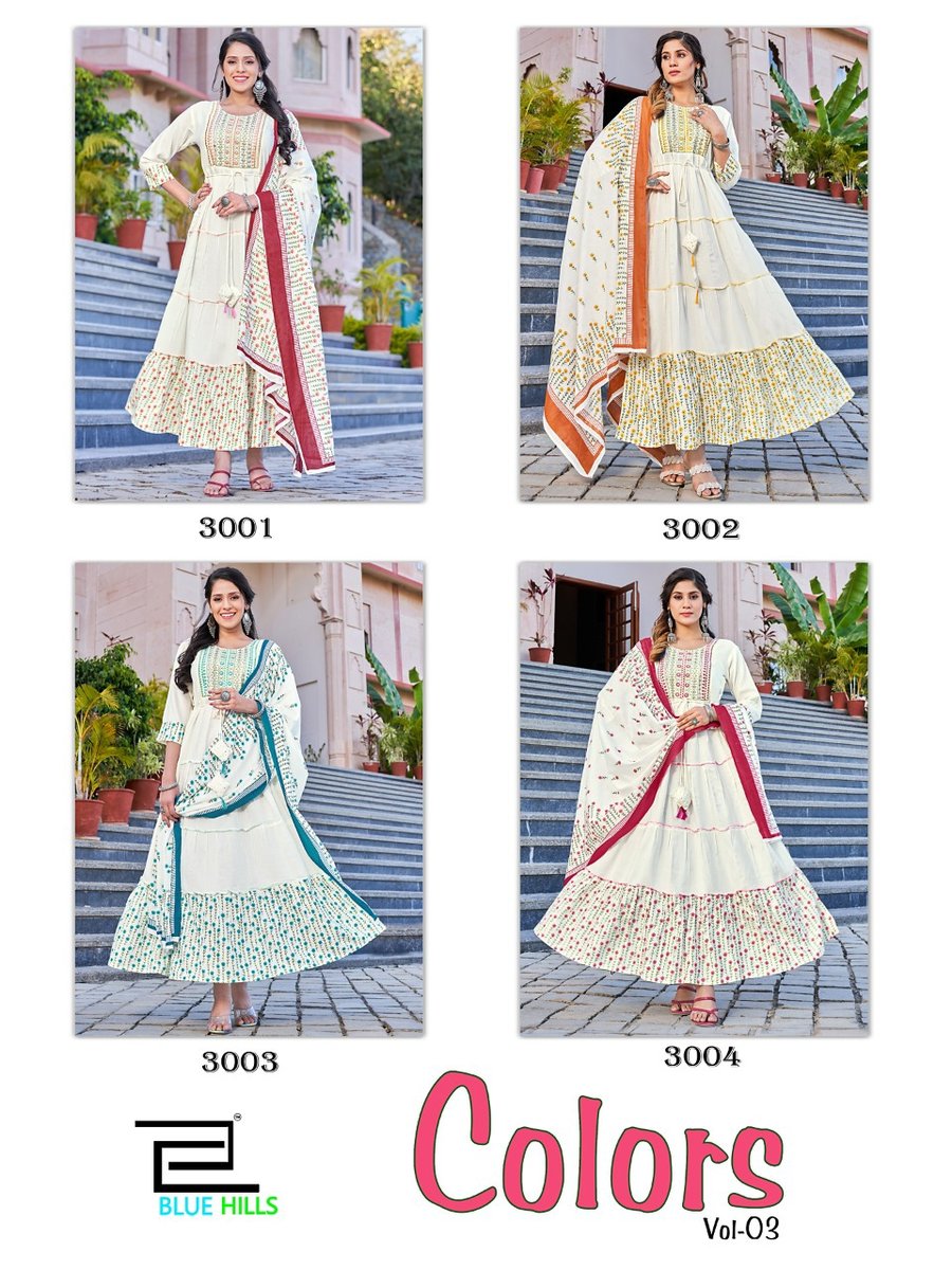 Blue Hills Colors Vol-3 3001-3004 Series 5