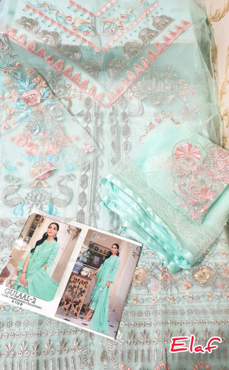 Galaxy Fabs Elaf Gulaal Vol-2 G-112 Colors 6