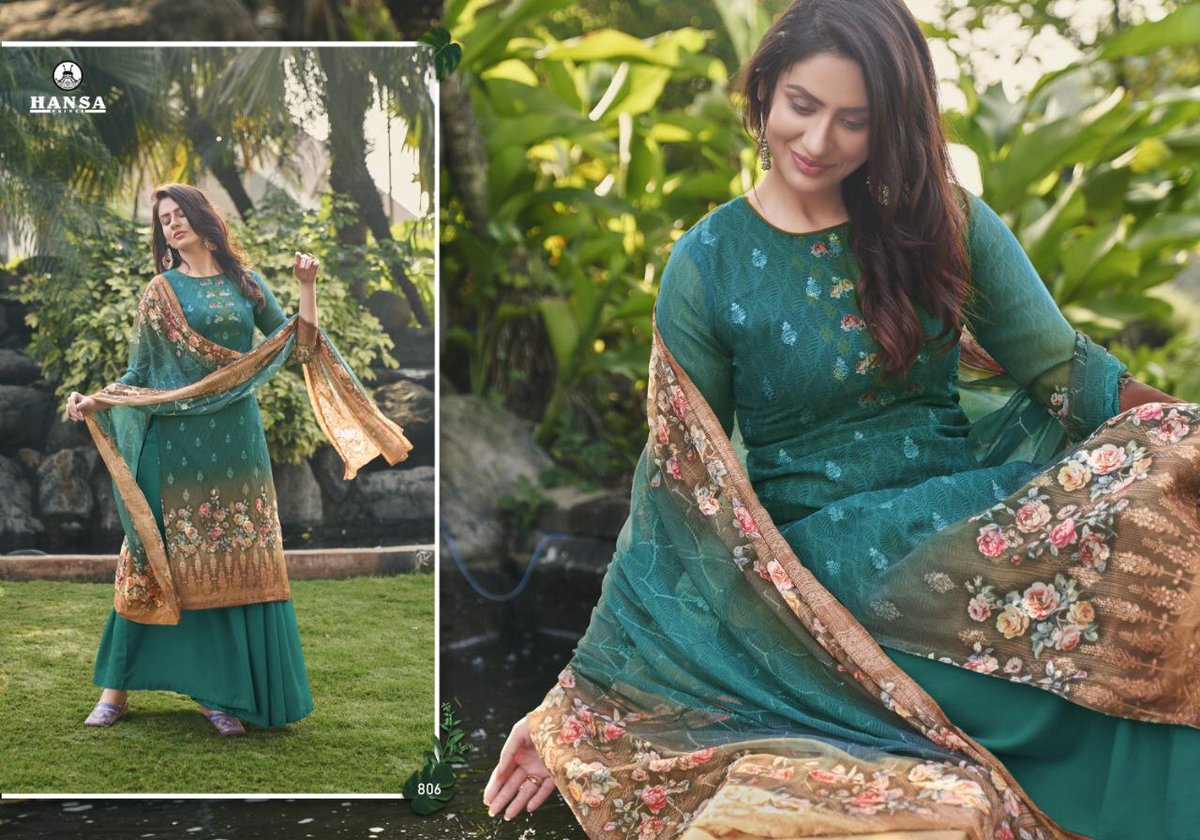 Hansa Prints Bhavya 801-808 Series 6