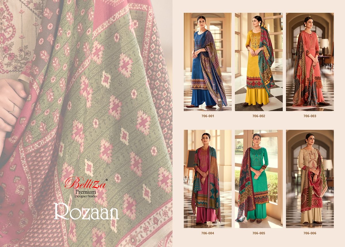 Belliza Designer Rozaan 706-001-706-006 Series. 7