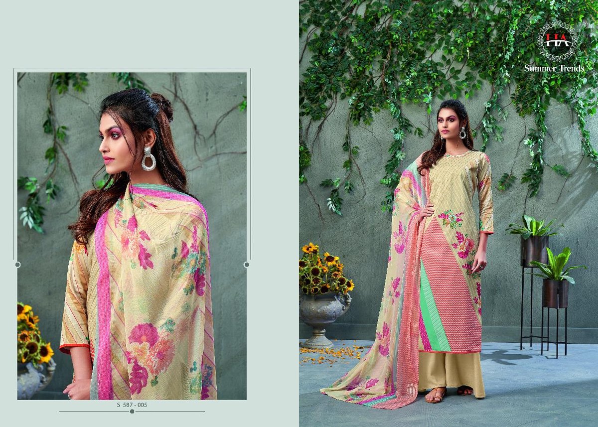 Harshit Fashion Summer Trendz 587-001 to 587-010 Series 5