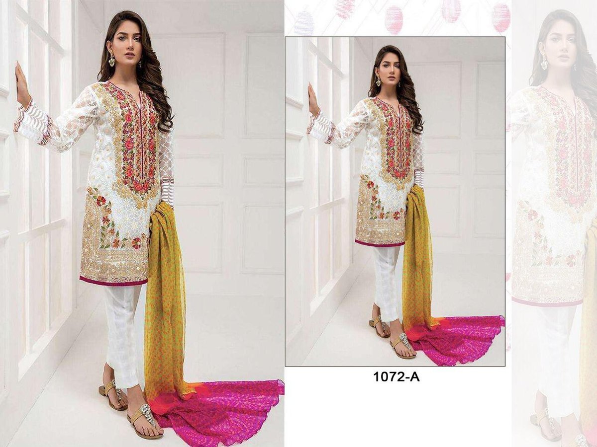 AGF 1072 Colors Pakistani Style Suits 1