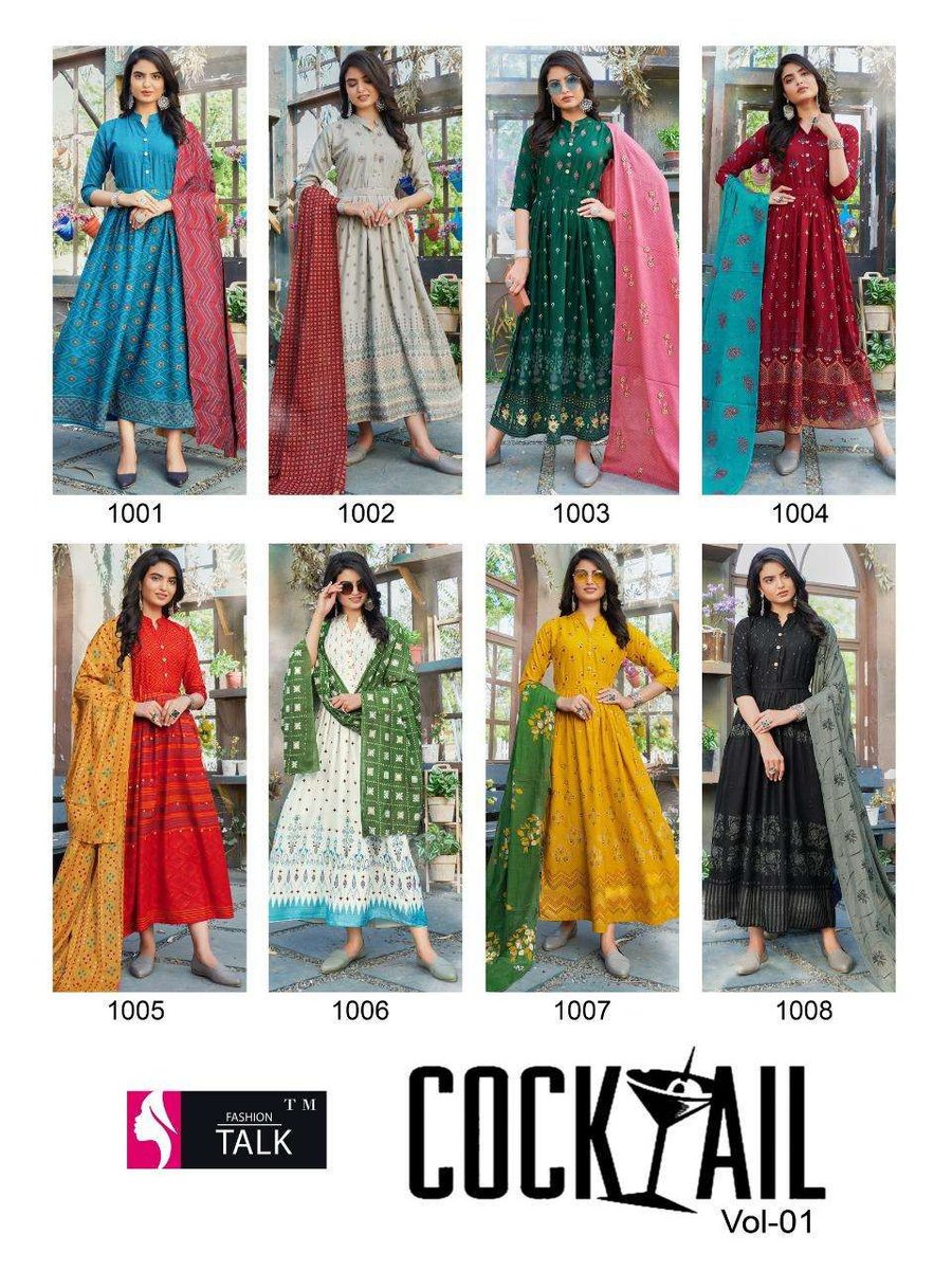 Fashion Talk Cocktail Vol-1 1001-1008 Series 9