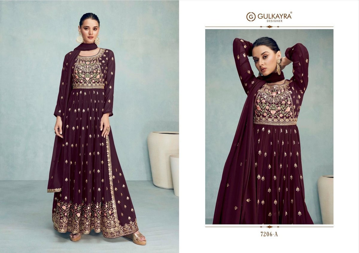 Gulkayra Designer Nayra Vol-6 7206 Colors 1