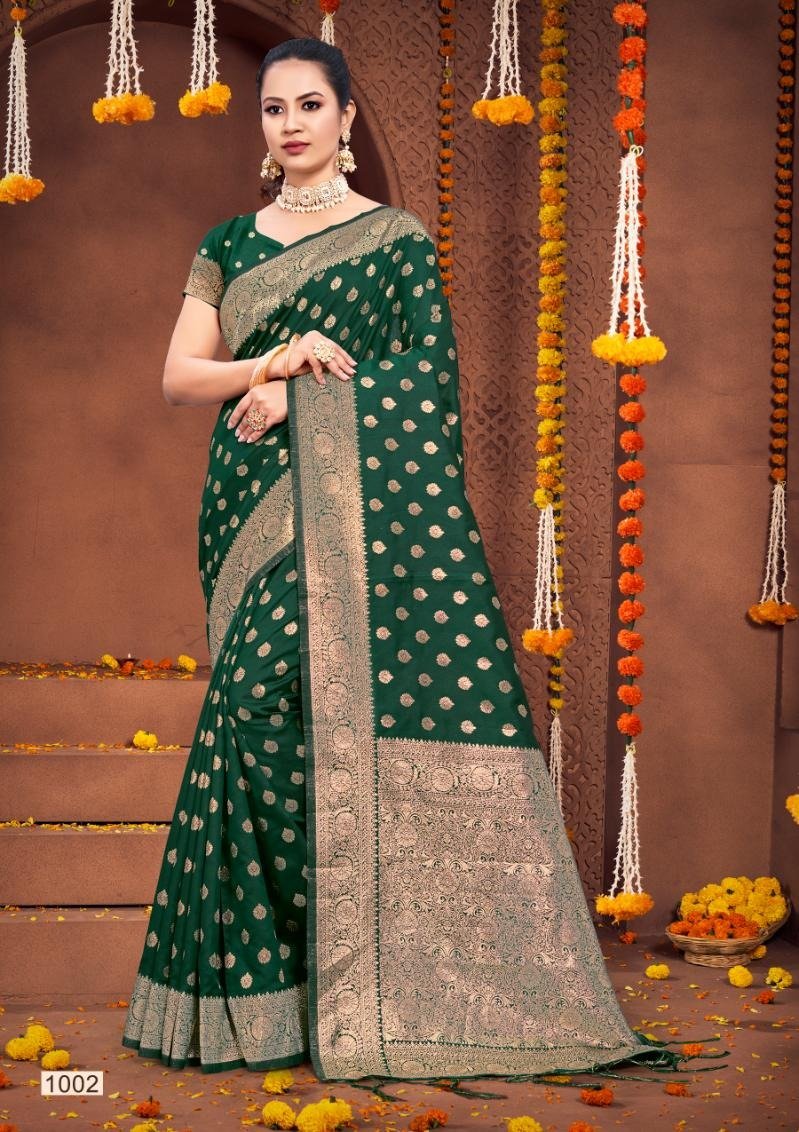 BUNAWAT PLAZZO SILK VOL-02 1001 TO 1006 2
