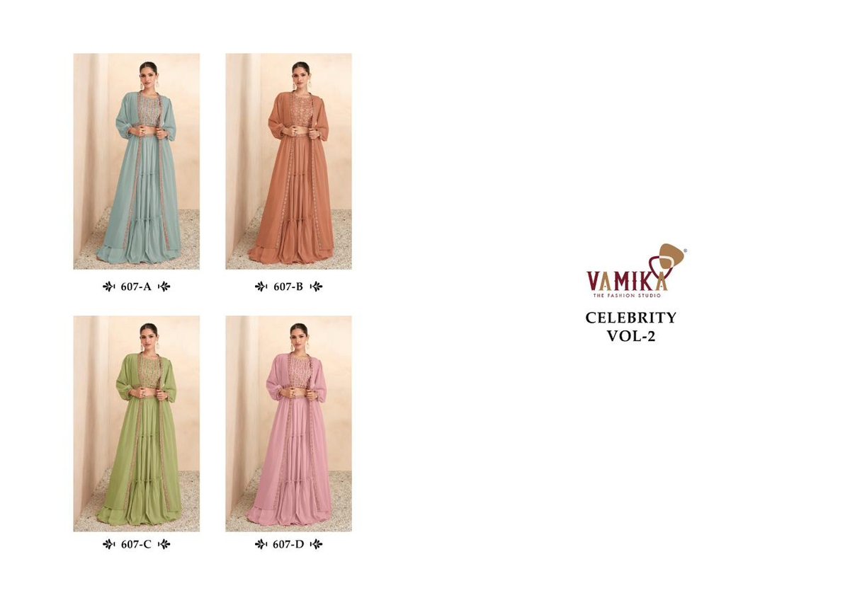 VAMIKA CELEBRITY VOL-2 607-A TO 607-D 5