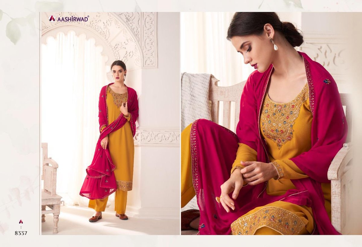 Aashirwad Creation Maria 8332-8337 Series 6