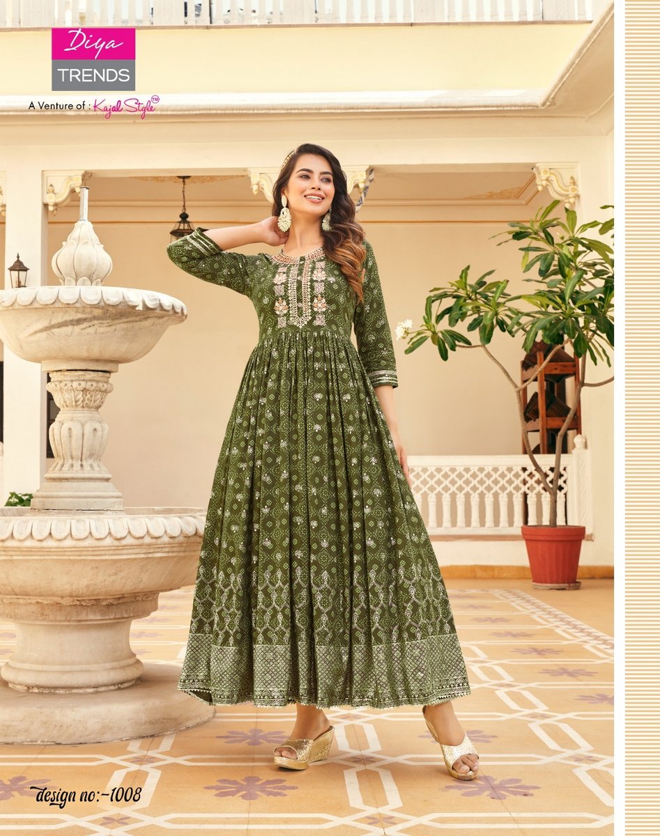 Diya Trends Poosh Vol-1 1001-1008 Series 8