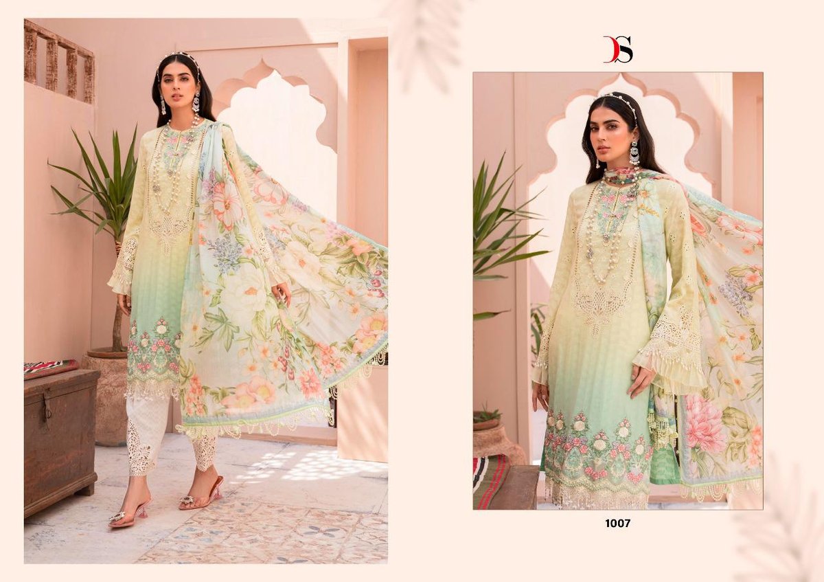 Deepsy Suits Maria B Lawn Vol-3 1001-1007 Series 7
