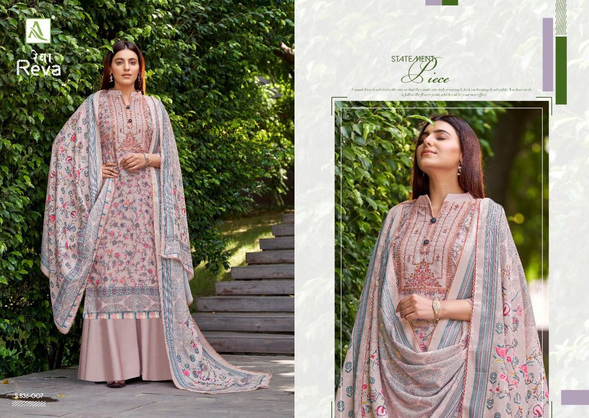 Alok Suits Reva 836-001 to 836-010 Series 7