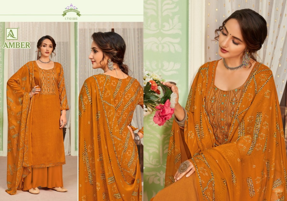 Alok Suits Amber 1710-001 to 1710-010 Series 5