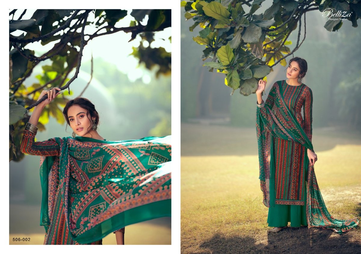 Belliza Designer Studio Zohra 506-001 to 506-010  Series 2