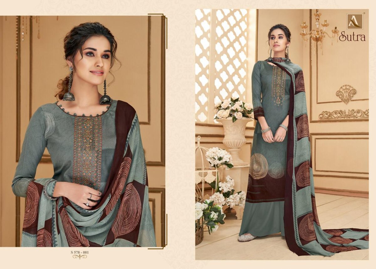 Alok Suits Sutra 578-001 to 578-010 Series 1