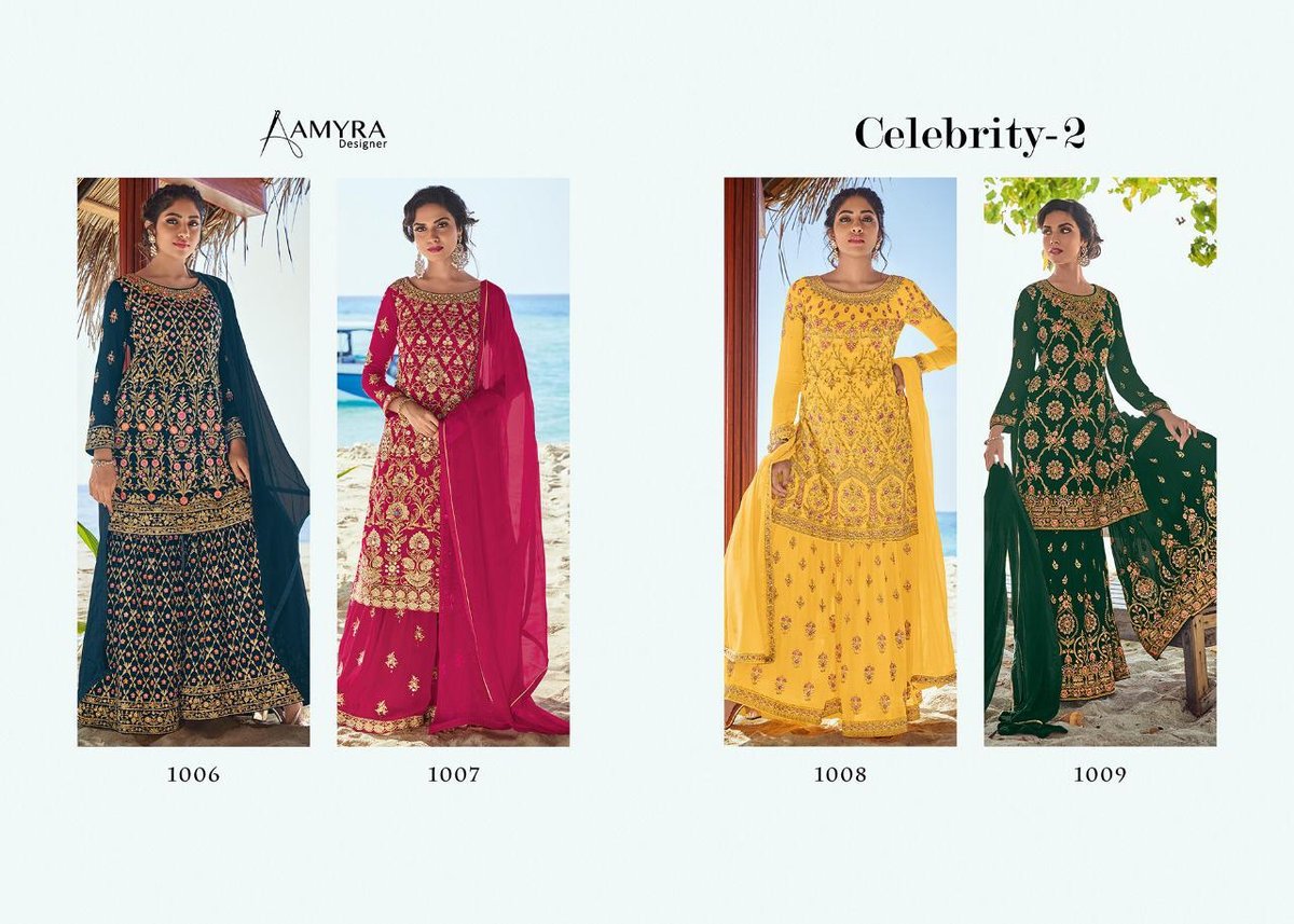 Amyra Designer Celebrity Vol-2 (Karva Chouth Special) 1006-1009 Series 5