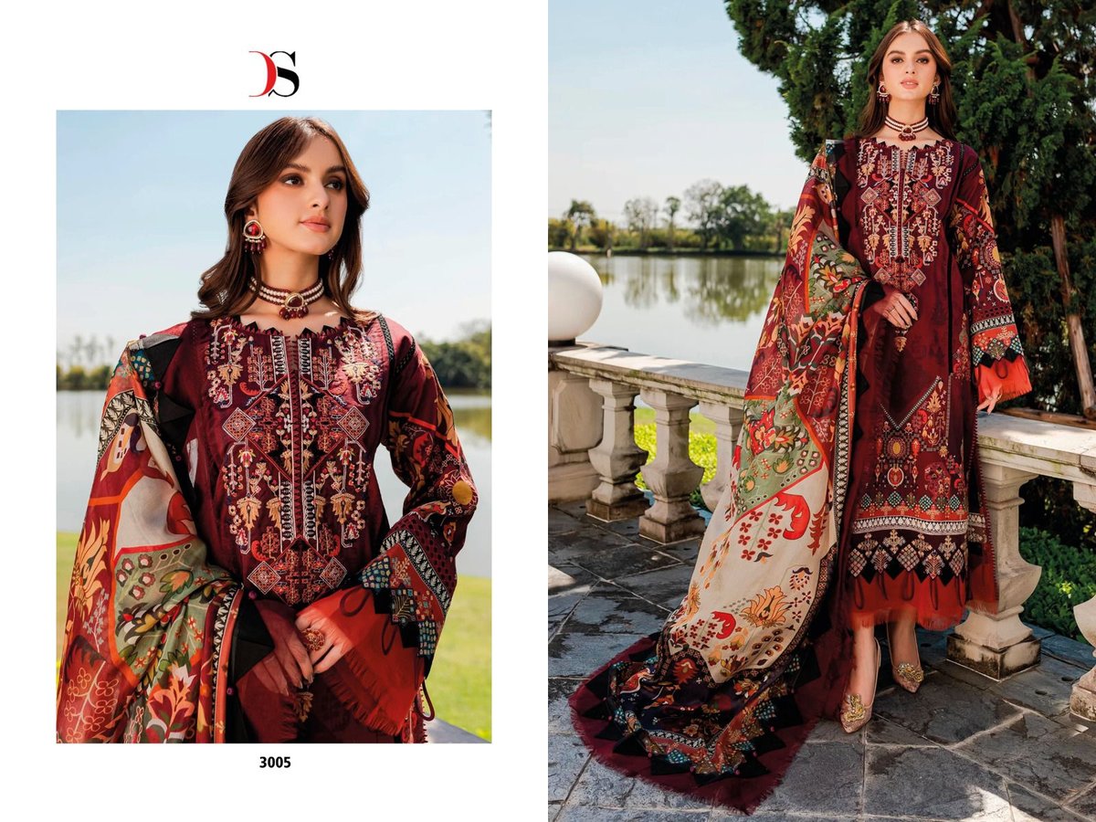 Deepsy Suit Firdous Solitaire Vol-3 3001-3007 Series 5