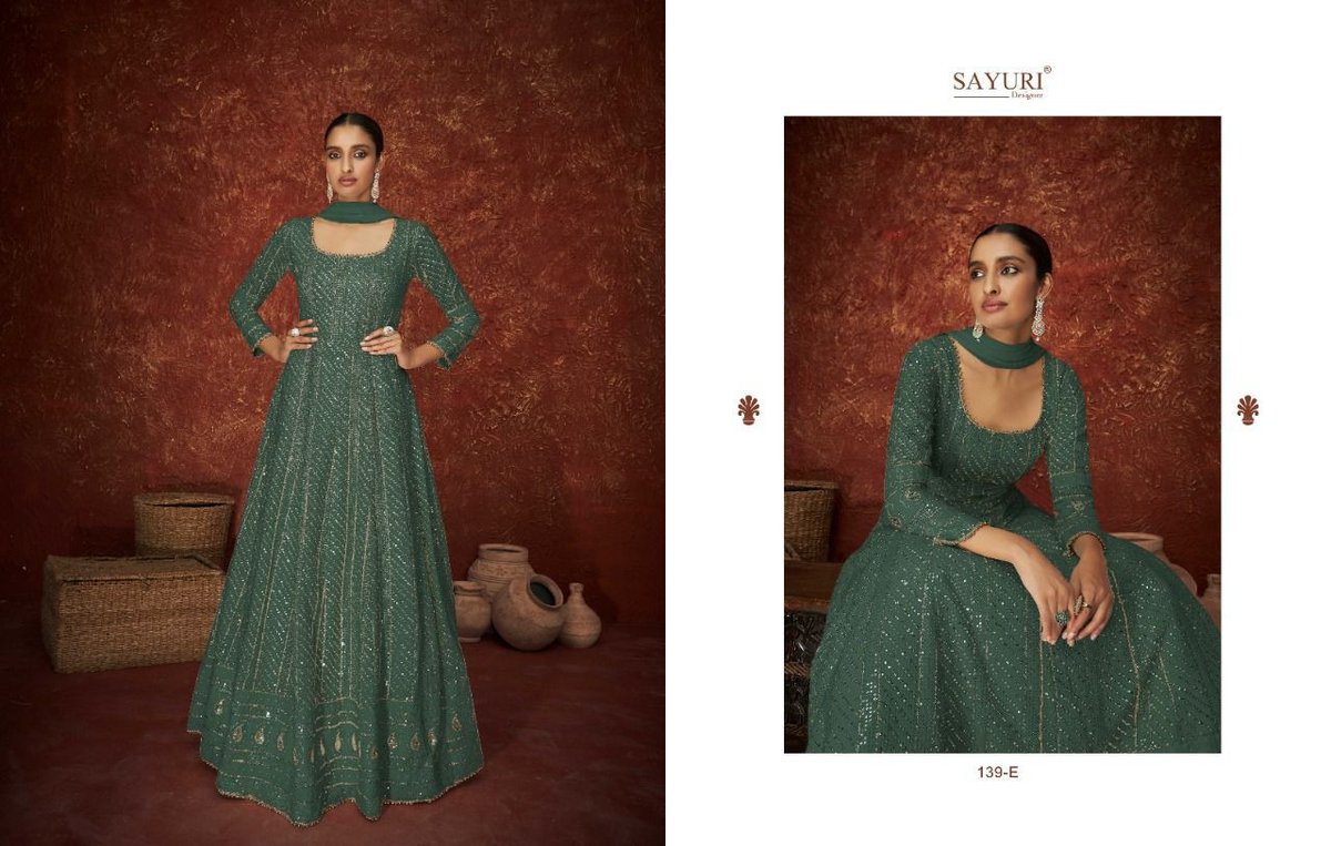 Sayuri Designer Ameera Solitaire 139 Colors 5