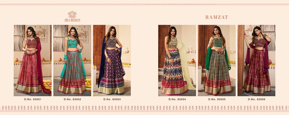 Arya Designs Ramzat 83001-83006 Series 7
