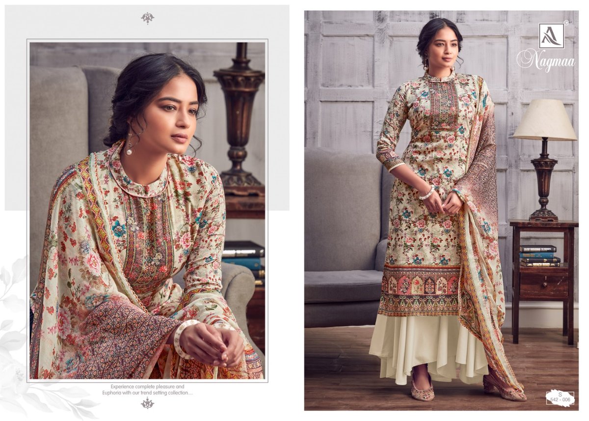 Alok Suits Nagmaa  542-001 to 542-010 Series 6
