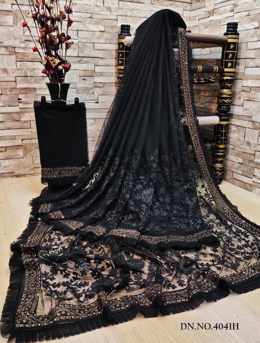 DF Net Saree 4011 Colors 8