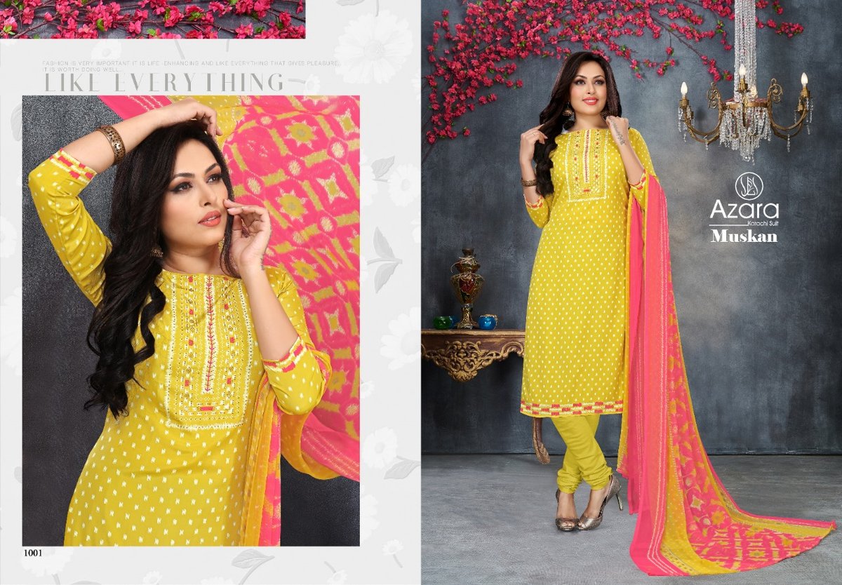 Azara Muskan 1001-1006 Series 1