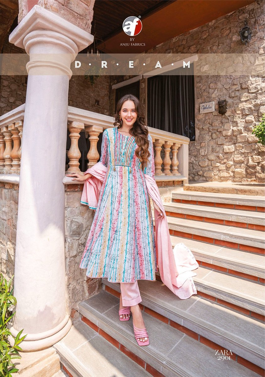 ANJU FABRIC ZARA VOL-03 2901 TO 2903 1