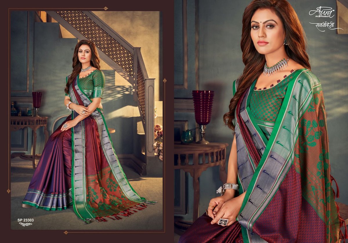 Aura Saree Rajnandini 23301-23308 Series 3