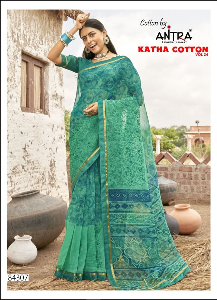 Antra Katha Cotton Vol-24 84301-84312 Series 7
