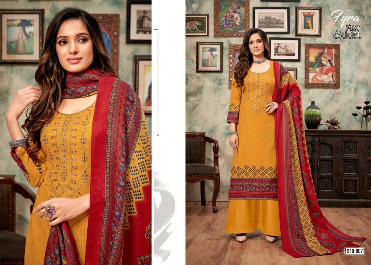 Alok Suits Fyra Siddat 910-001 to 910-010 Series 7